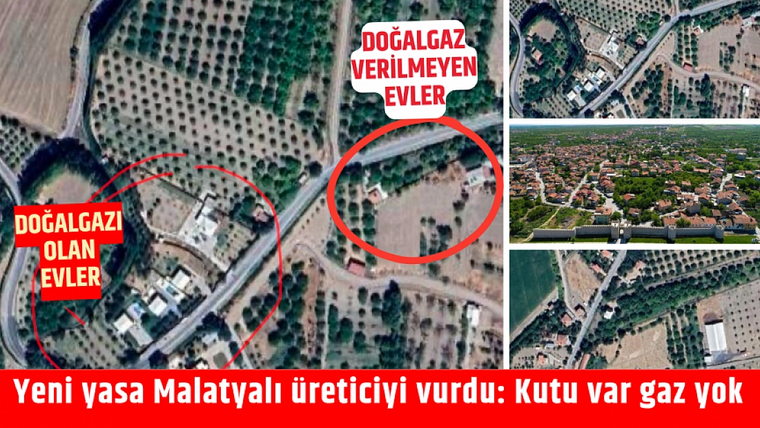 Yeni yasa Malatyalı üreticiyi vurdu: Kutu var gaz yok