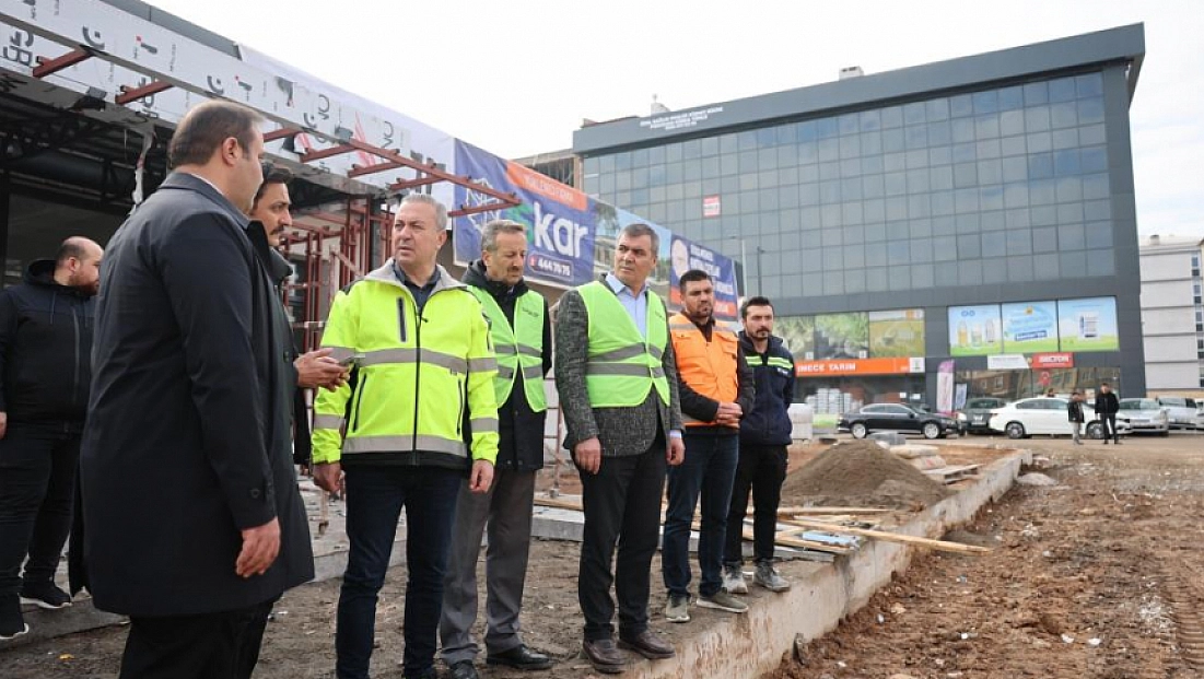 Yeni yaşam merkezi inşşatı devam ediyor