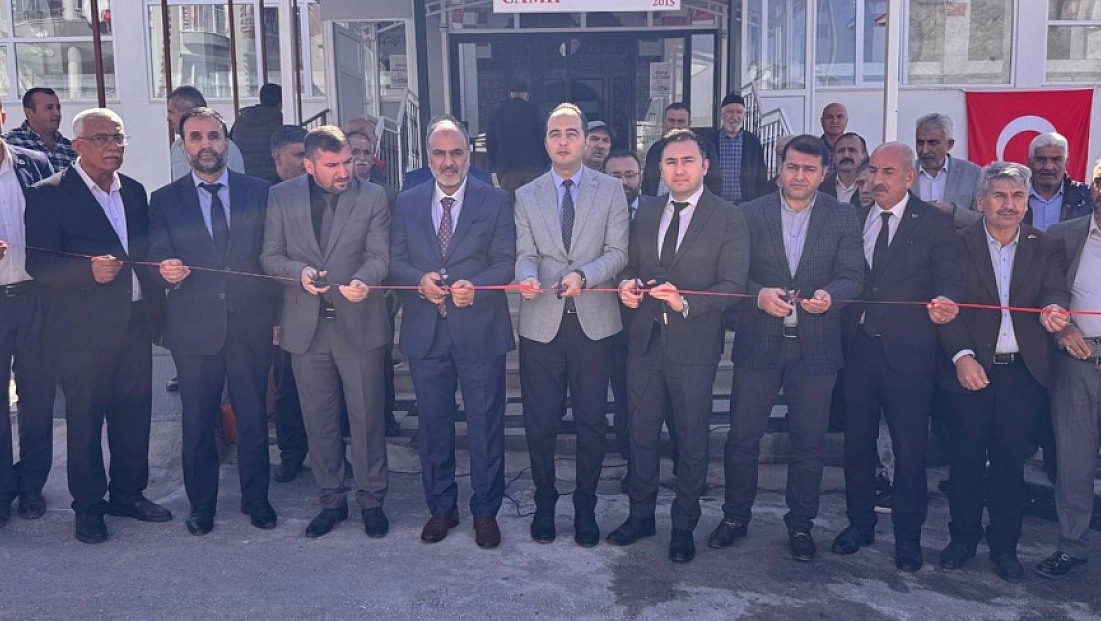Yeni Yeşiltepe Camii ibadete açıldı