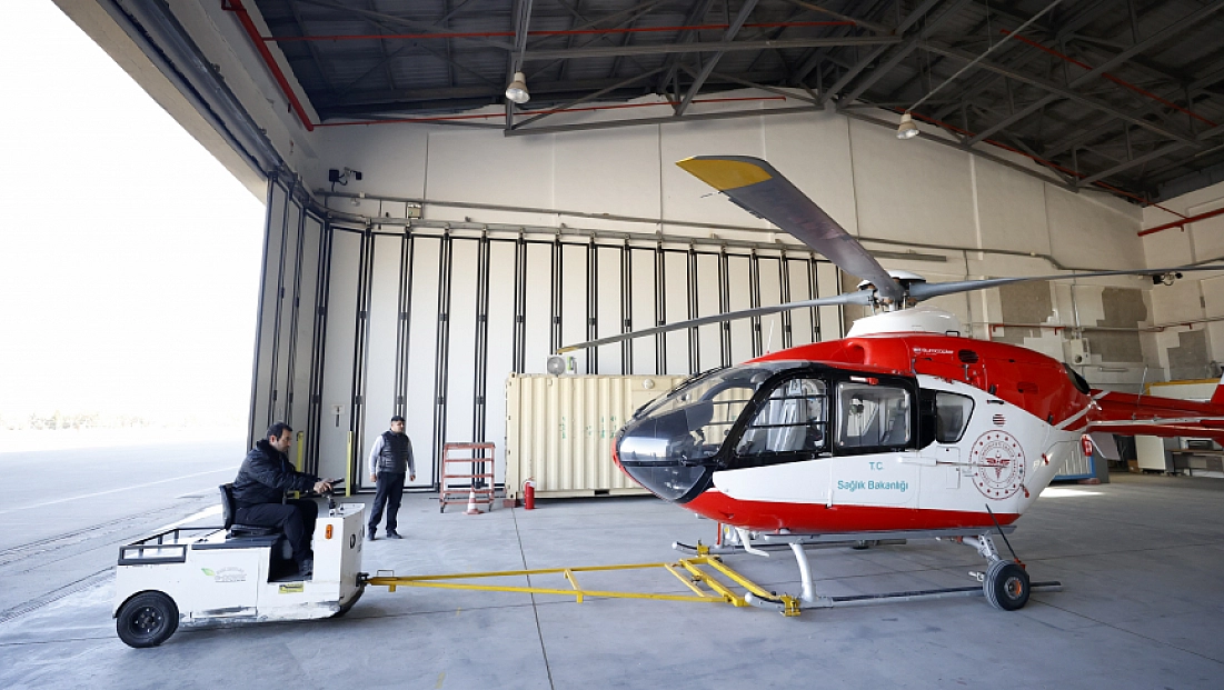 Zamanla yarışan kanatlar: Malatya’daki ambulans helikopter 6 ilde hayat kurtarıyor