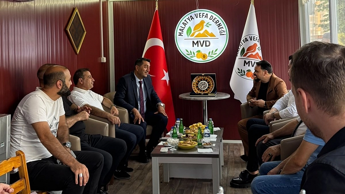 Boyraz'dan Malatya Vefa Derneği'ne ziyaret