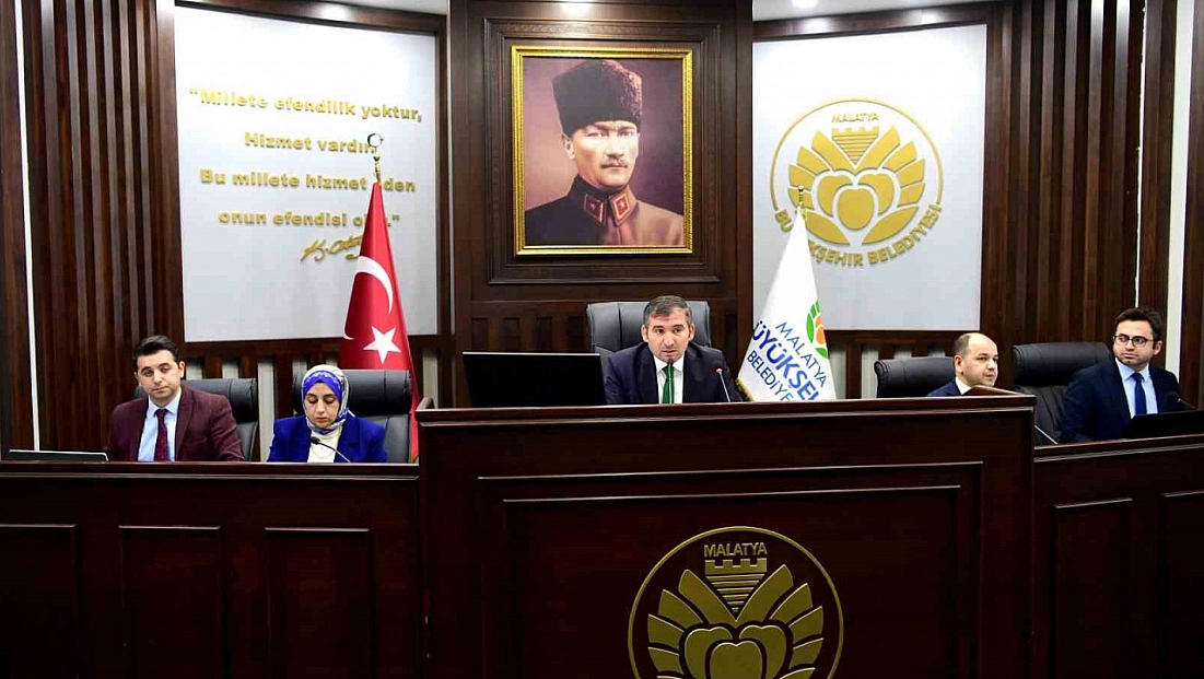 Malatya Büyükşehir Belediye Meclisi Şubat ayı toplantısı yapıldı