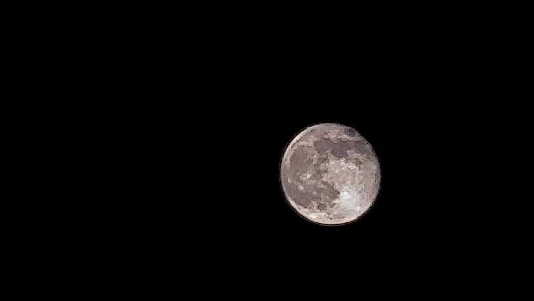 Malatya'da 'şişkin ay'