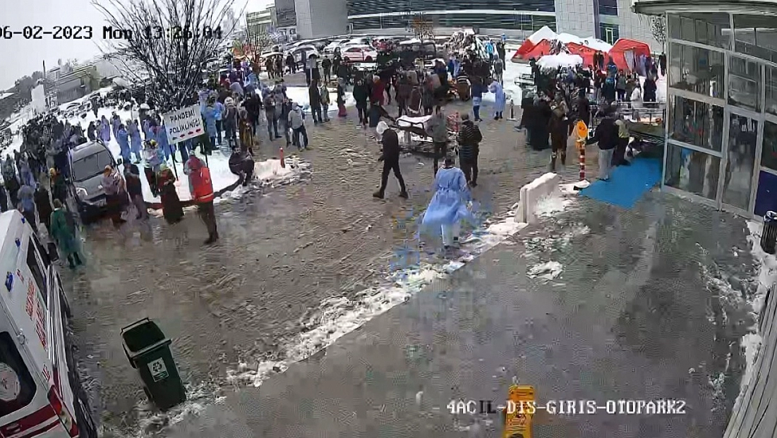 6 Şubat depremlerine ait yeni görüntü ortaya çıktı