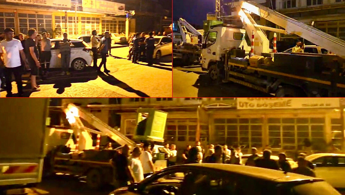 Malatya’da esnafa alternatif iş yeri gösterilmeden elektriğini kesmek istediler