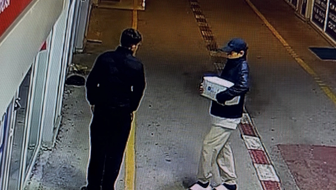 Malatya'da hırsızlık anı saniye saniye görüntülendi