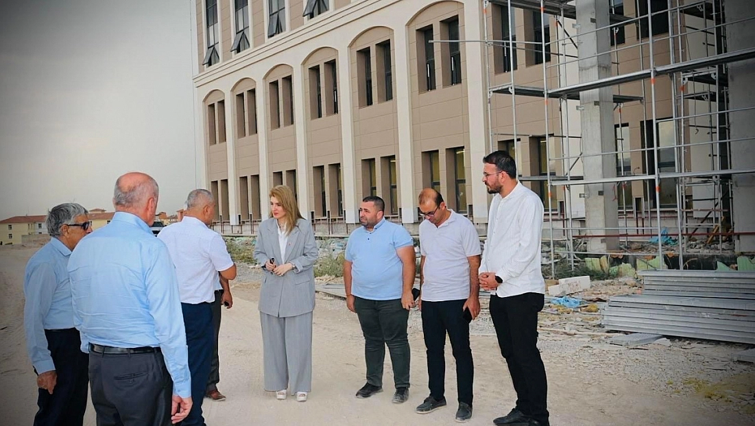 Ölmeztoprak, Yeni Adliye Binası’nda incelemelerde bulundu