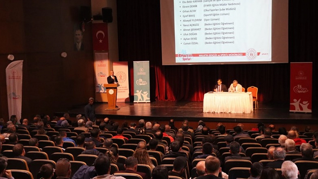 Okul Sporları Sezonu Bilgilendirme Toplantısı Gerçekleştirildi