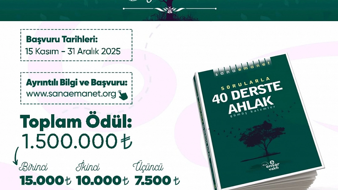 ‘Sana Emanet’ bilgi yarışması başladı