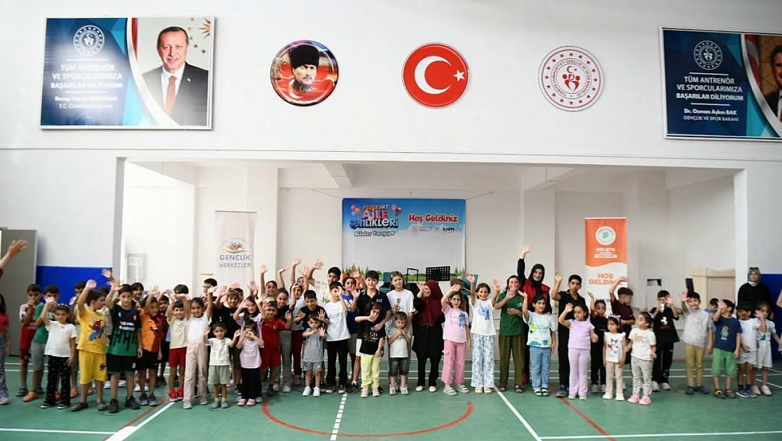 Melekbaba'da aileler yarıştı