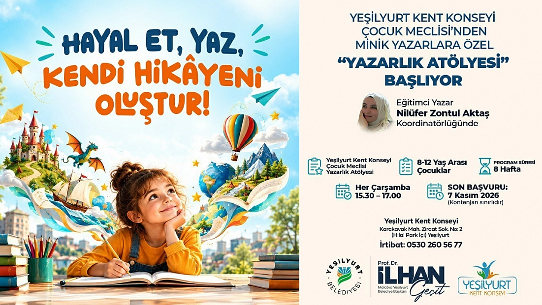 Malatya'da yeni atölye başlıyor!