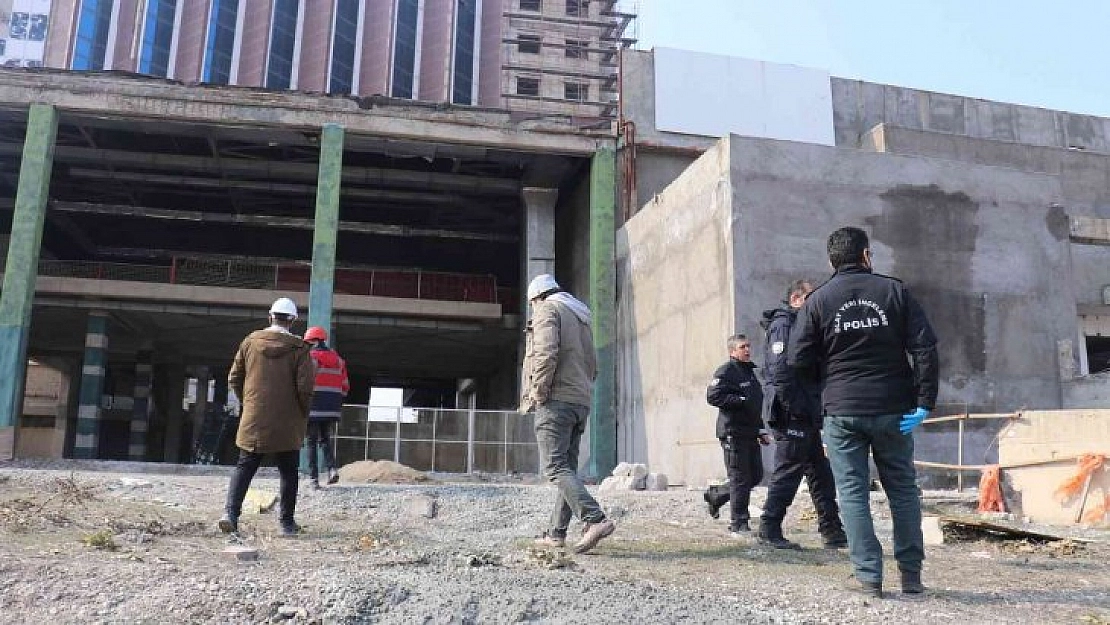 İnşaatta yaralı halde bulundu