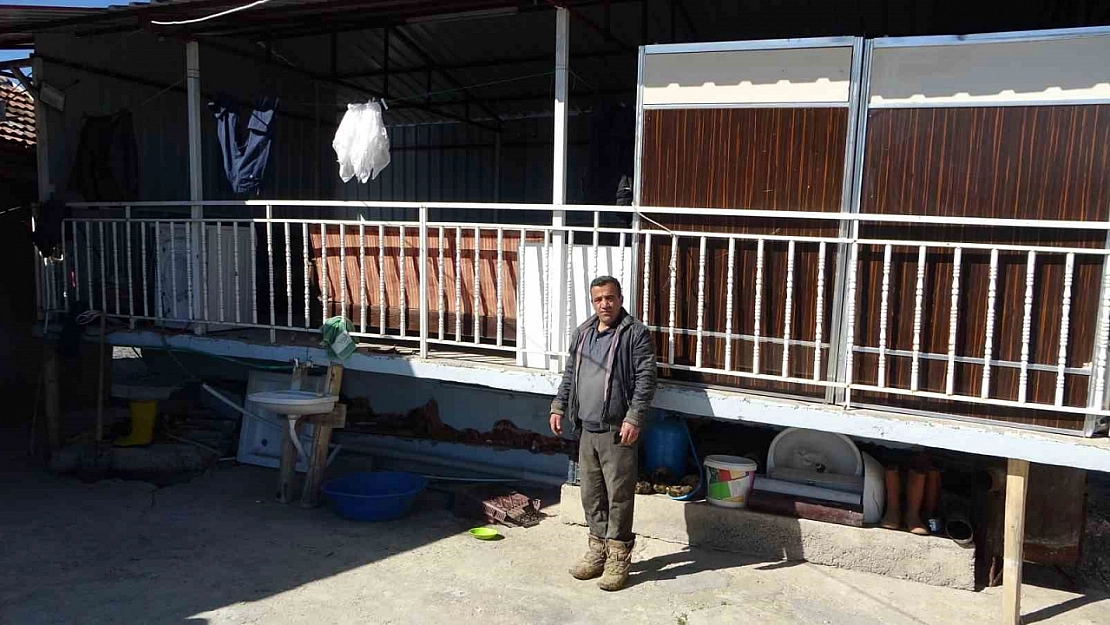 Malatya'da ilginç bir olay! Evini bakın nasıl güçlendirdi...