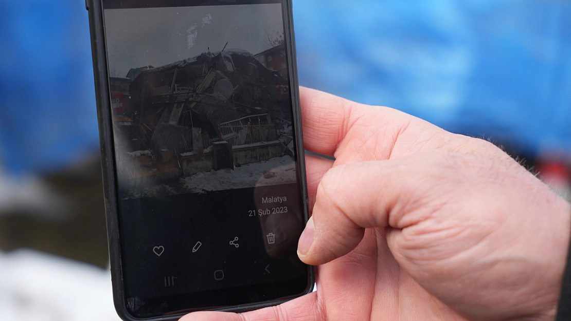 Depremde her şeyini  kaybeden esnaf, yaşadıklarını anlattı