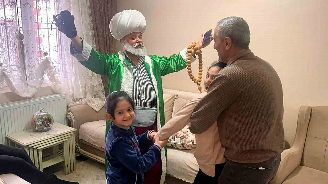 Malatya'da çocuklara Nasreddin Hoca sürprizi!