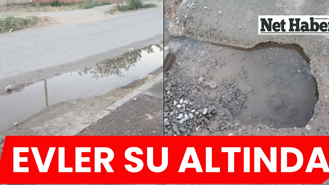 Evler su altında