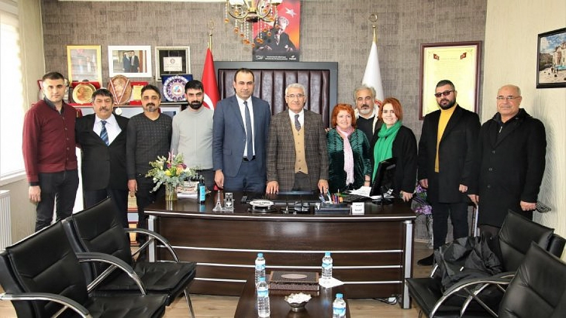 Toptaş'a hayırlı olsun ziyareti