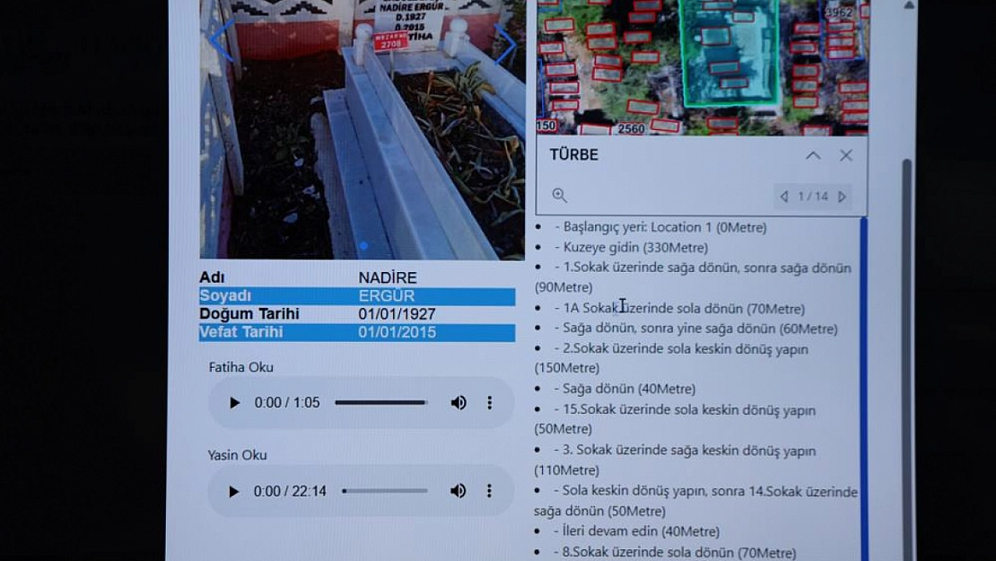Komşuda mezarlıklar da dijitalleşti: Artık kabristana gitmeye gerek yok!