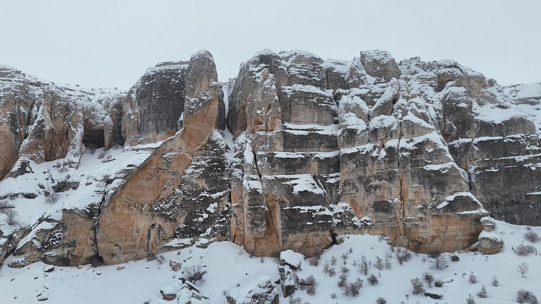 Levent Vadisi kış manzarasıyla hayran bıraktı