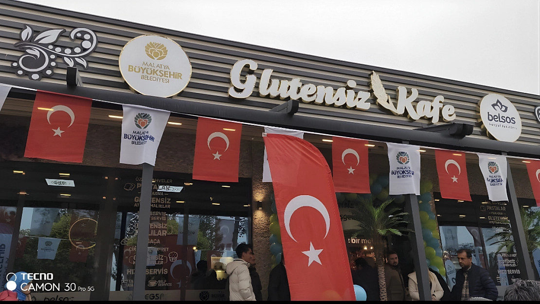 Bölgede İlk Malatya'da Glutensiz Kafe Açıldı