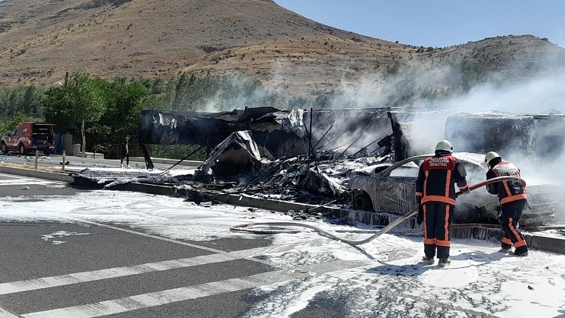 Malatya'da feci kaza