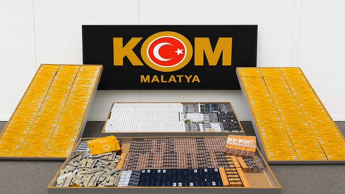 Malatya'da ağır darbe! Binlerce adet ürün ele geçirildi!