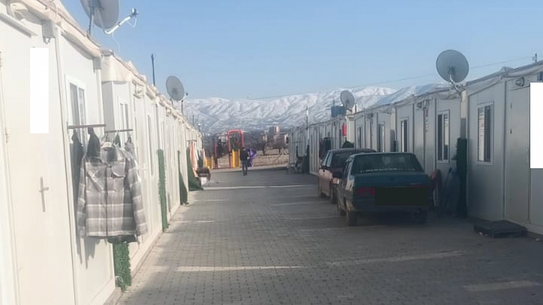 Malatya'da Ramazan Ayında Konteyner Kent Sakinleri Susuz Kaldı…!