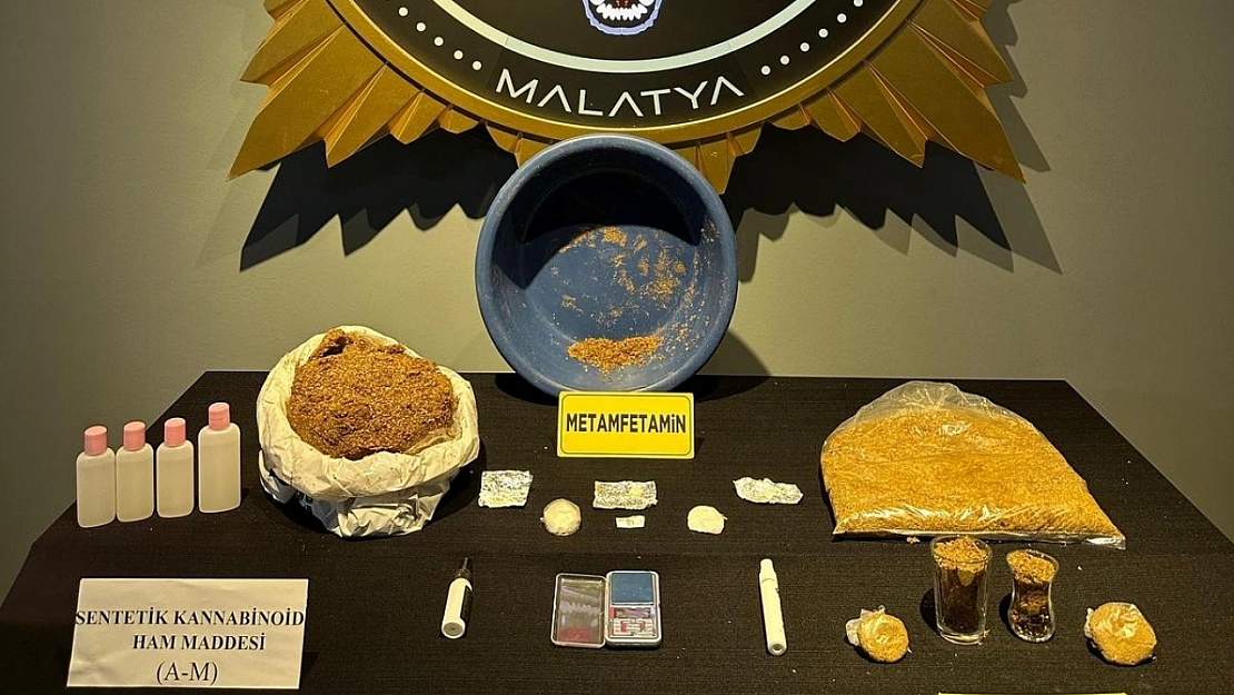 Malatya'da Uyuşturucu Operasyonu: 11 Şüpheli Tutuklandı