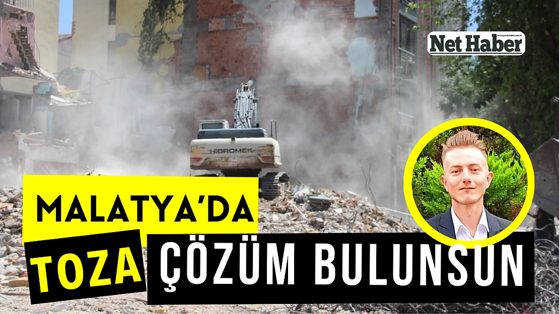 Malatya'da toza çözüm bulunsun