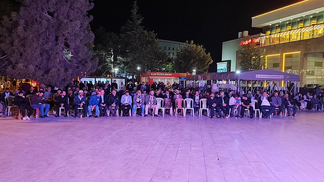 Malatya'dan Sumud Filosu'na destek!