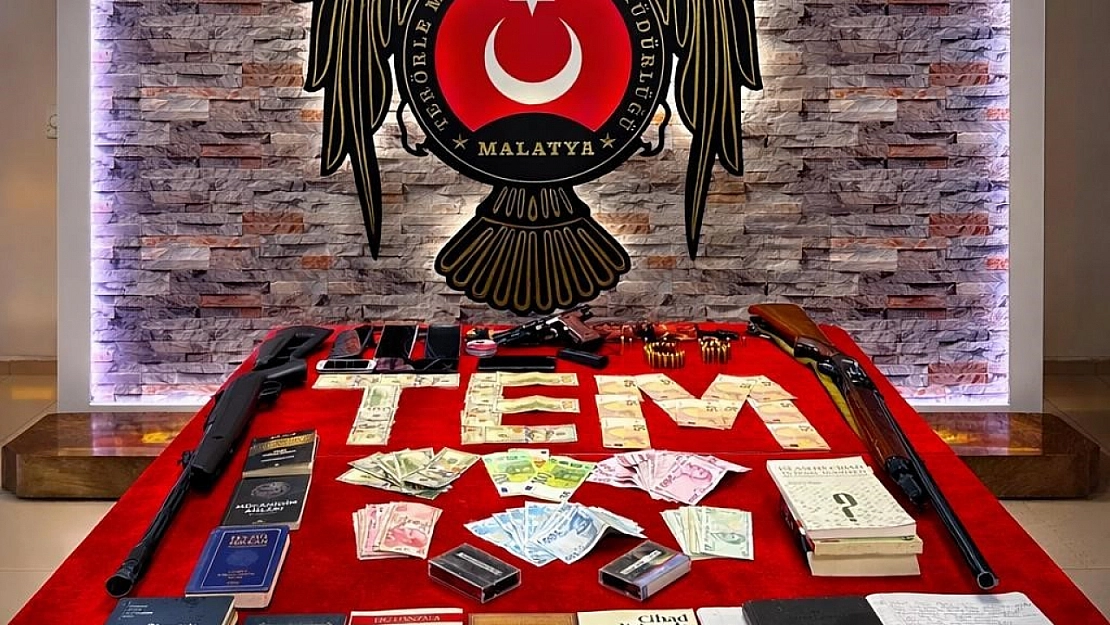 Malatya merkezli DEAŞ operasyonu: 9 gözaltı