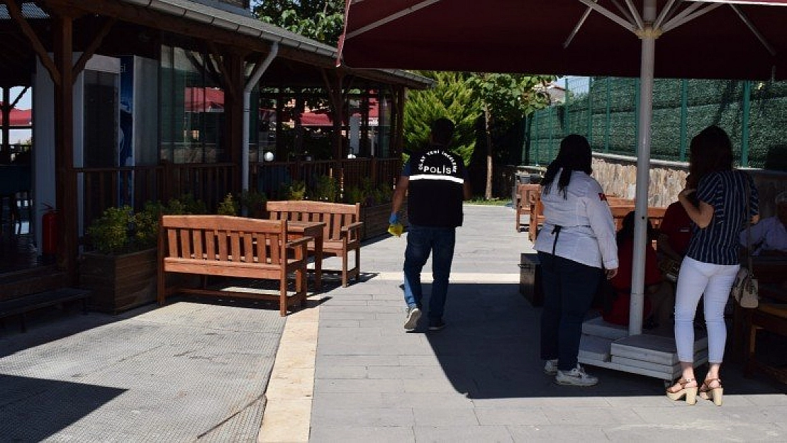 Kaçarken düştü