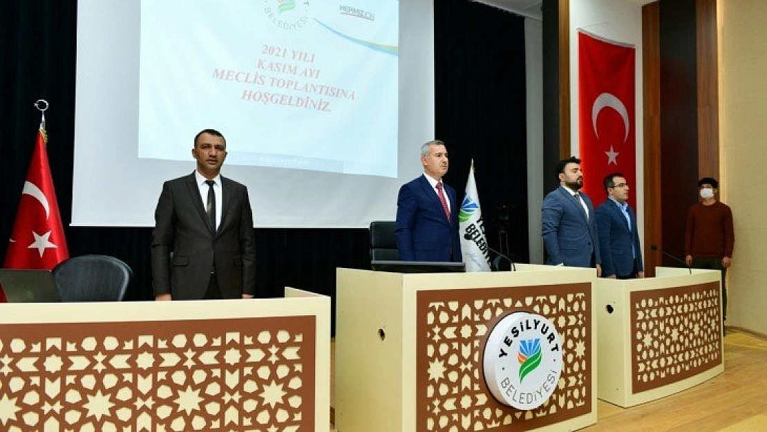 Yeşilyurt Belediye Meclisi toplandı