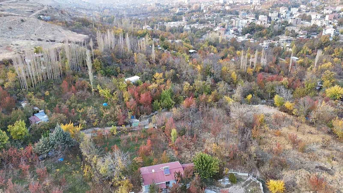 Malatya'da sonbahar tüm güzelliğiyle görsel şölene dönüştü