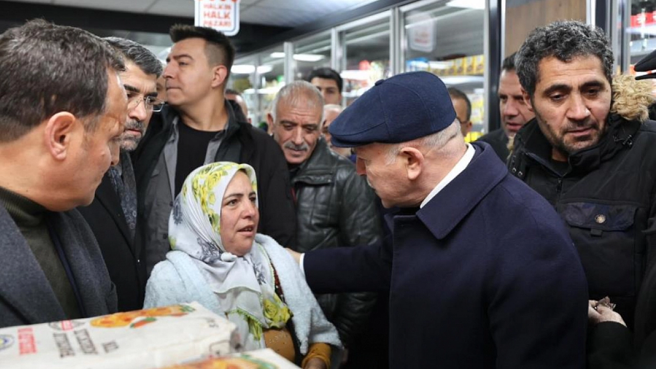 Halk pazarının 10'uncu şubesi açıldı