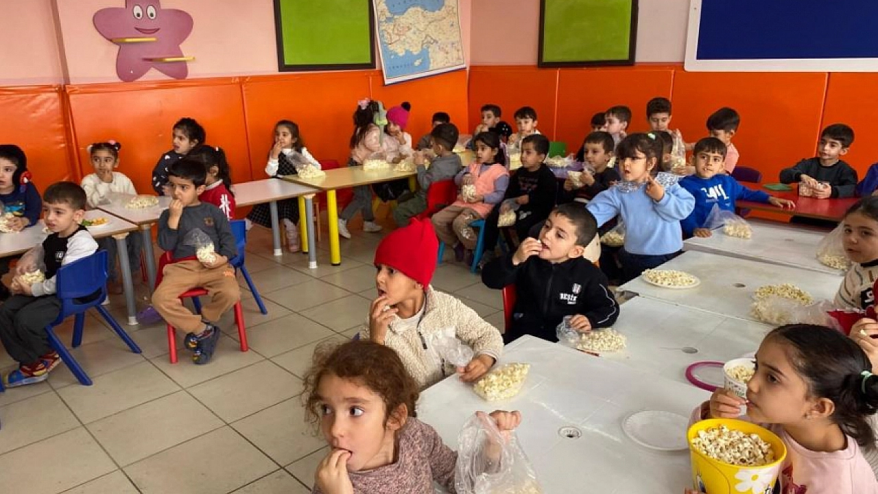 Minikler dostluk için buluştu