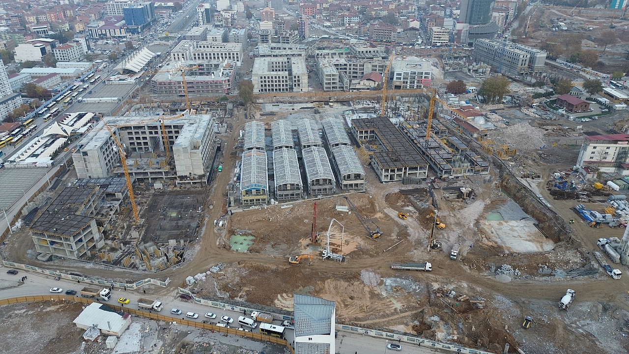Malatya Çarşısı dronla görüntülendi