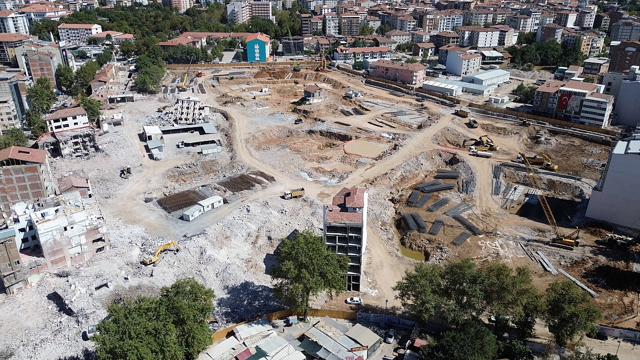 Malatya Çarşısı dronla görüntülendi