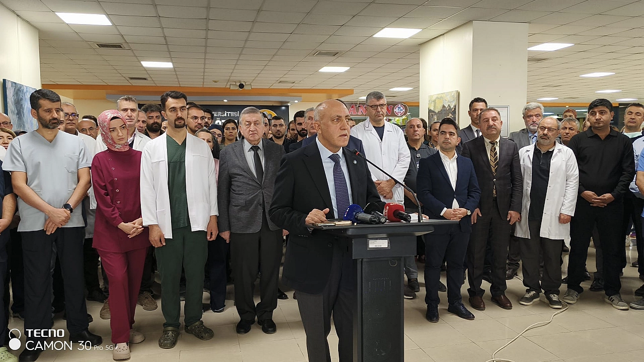Malatya sağlık camiası tek ses: 'Şiddet kabul edilemez'