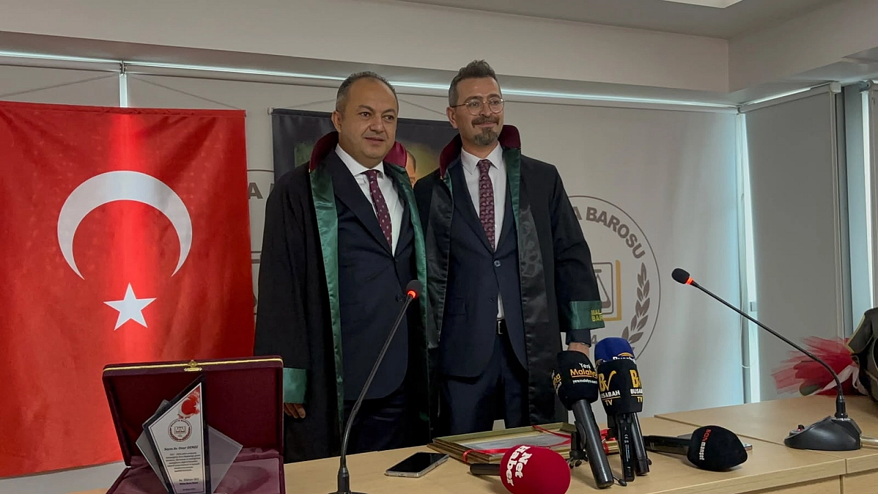 Malatya Barosu'nda yeni dönem başladı
