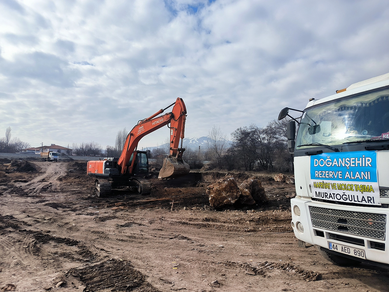 Doğanşehir'de Rezerv Alanda Çalışmalar Başladı!