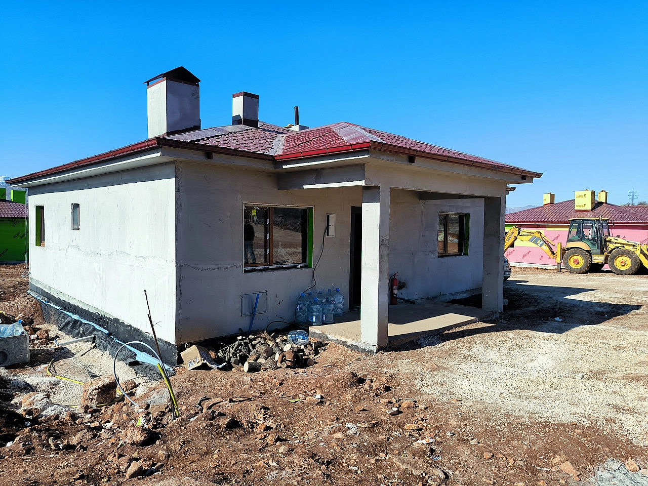 Malatya'da Çelik Evler, Depremzedelere Yeni Yuva Oluyor