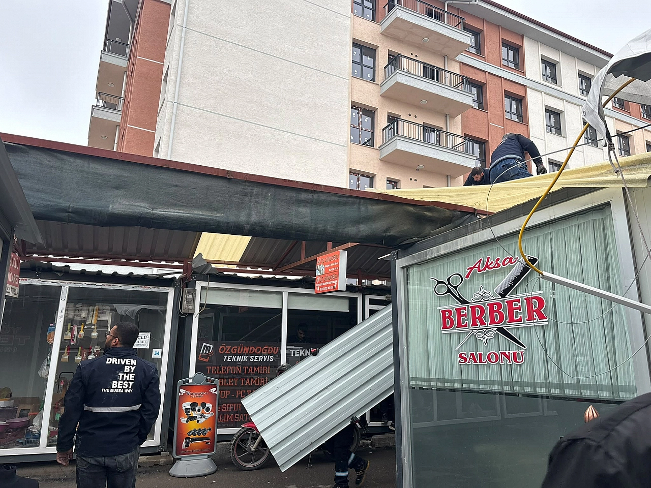 Malatya'da konteyner çarşıda tahliye başladı: 63 esnaf taşınıyor!
