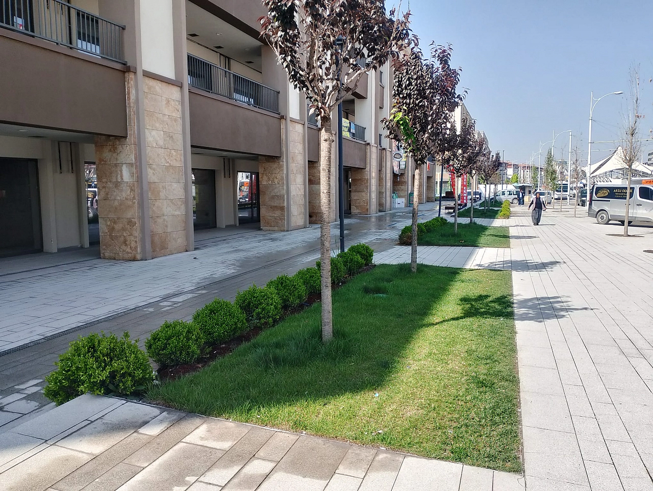Malatya'nın yeni çarşısında yeşil seferberlik! İşte çarşının yeni yüzü