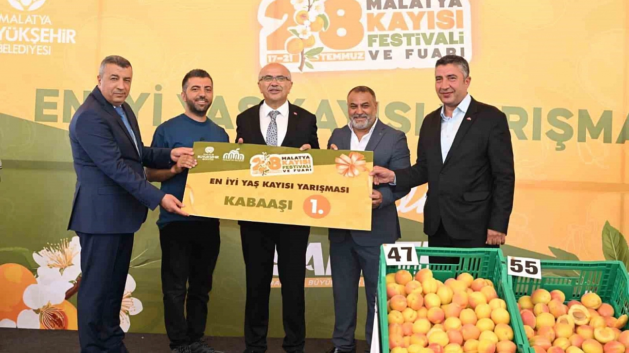 Malatya'nın 'En İyi Kayısı'ları belli oldu!! İşte kazananların listesi