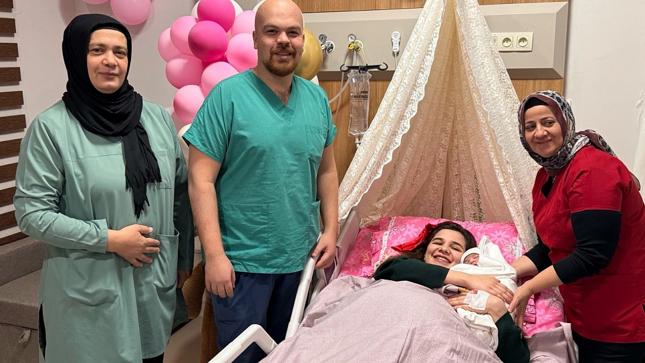 2026 yılınının ilk bebeği 'Rüya' oldu