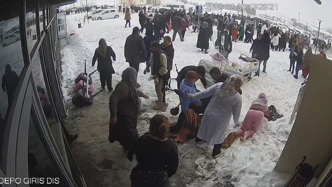 6 Şubat depremlerinin yeni görüntüleri ortaya çıktı! Yaşananlar Kamerada