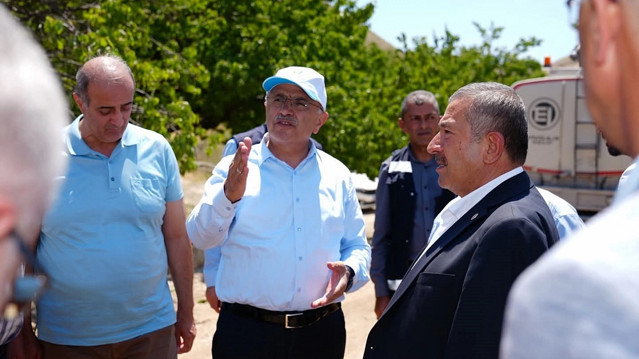 Malatya başkanlar sahaya indi: Tohma boyu güzergahı baştan aşağı değişiyor