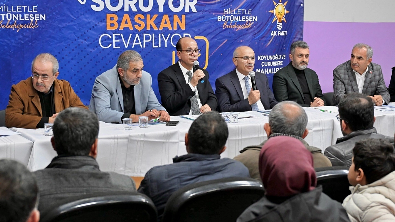 Yeşilyurtta iki mahallenin ortak talebine Başkan Geçit'ten olumlu yanıt!