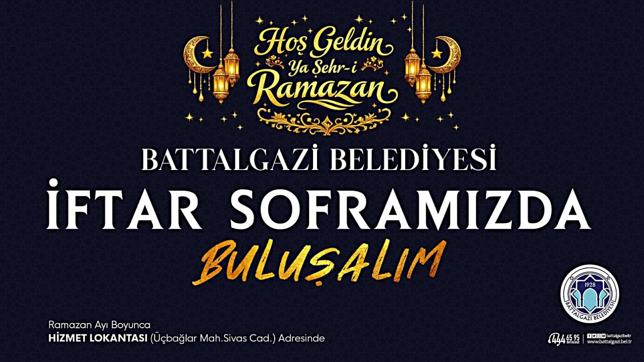 Battalgazi Belediyesi çıtayı yükseltti! Ramazan çadırı yerine Hizmet Lokantası...
